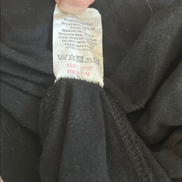 Black Graphic T-Shirt with Skeleton Design - Picture 6 of 7